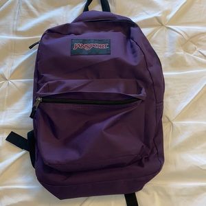 Purple Jansport Backpack